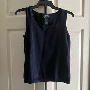 Ralph Lauren Dark Blue Women's Tank Sweater Vest